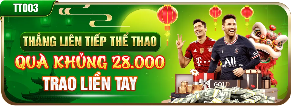 Banner khuyến mãi cá cược thể thao
